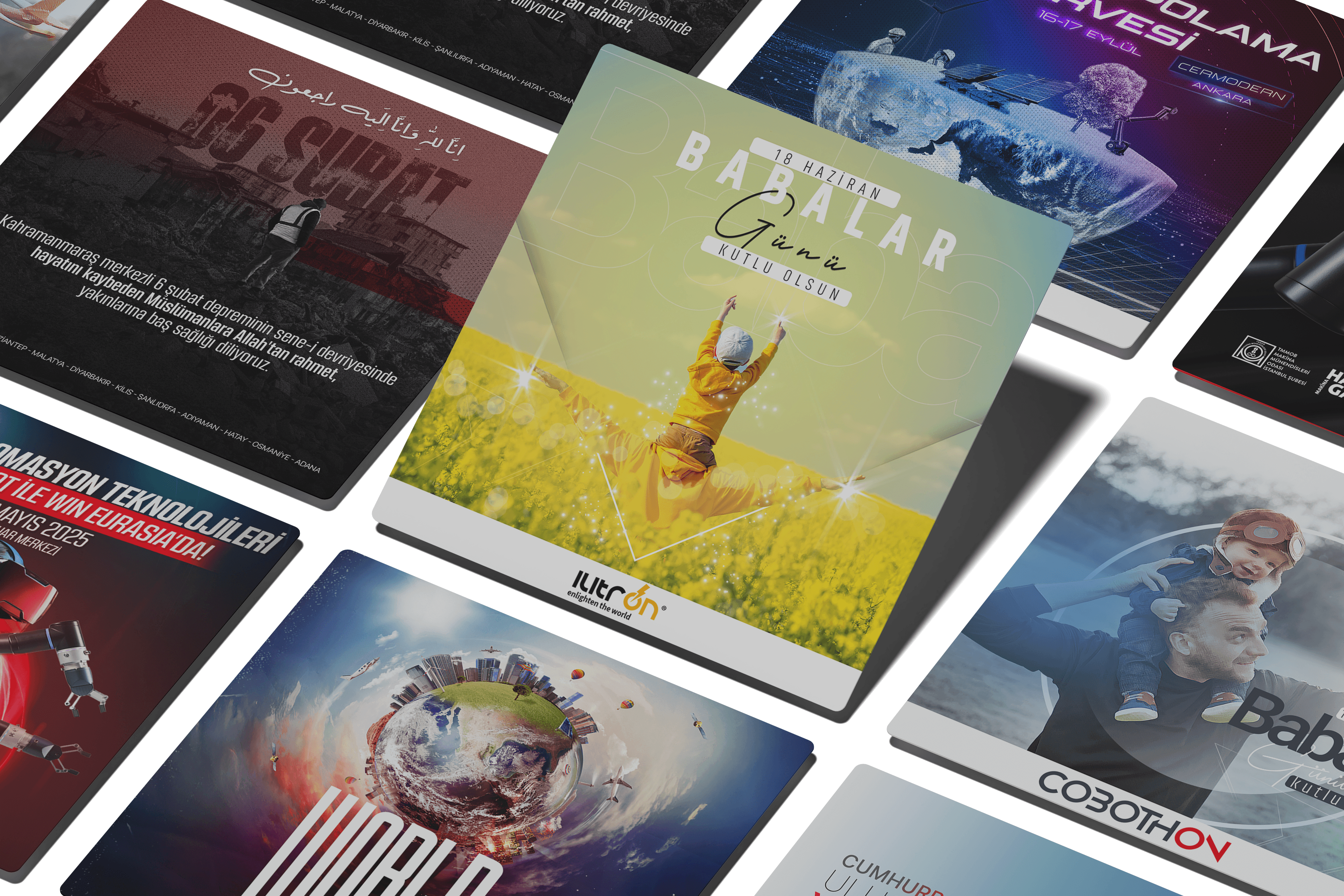 Kreatif dijital çözümler showcase görseli